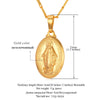 Virgin Mary Pendant Necklace - Zodeys