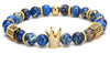 Imperial Crown Natural Stone Charm Bracelet - Zodeys
