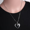 Silver Horse & Heart Necklace