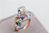 Arctic Roses Rose Gold Crystal Ring - Zodeys