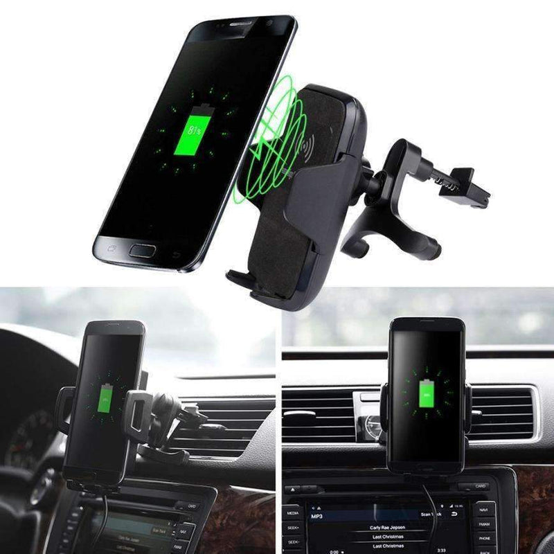Wireless Car Dock Charging Stand for Samsung Galaxy S8 / S8 Plus - Zodeys