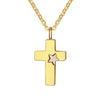 Astro Star 20" Cross Prayer Necklace - Zodeys