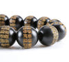 Great Compassion Mantra Ebony Buddhist Bracelet - Zodeys