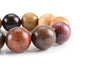 Hand-polished Multi-colored Sandalwood Beaded Mala Bracelet - Zodeys