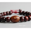 Tibetan Buddhist Handmade Red Sandalwood Prayer Bracelet - Zodeys