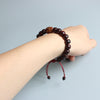 Tibetan Buddhist Handmade Red Sandalwood Prayer Bracelet - Zodeys