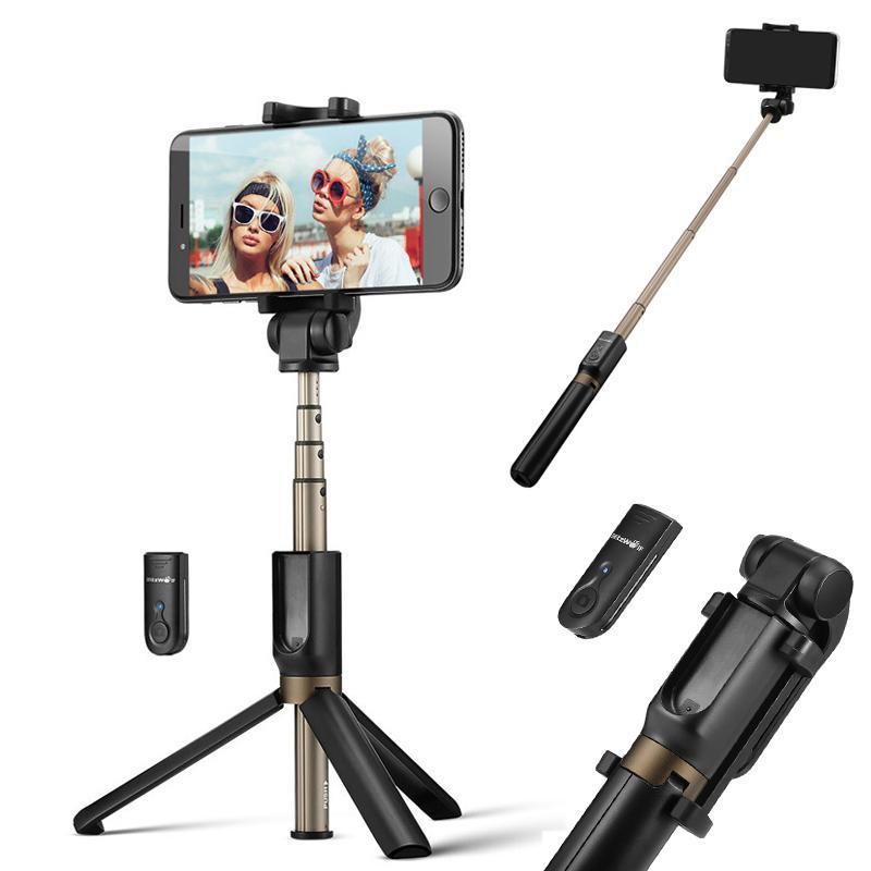 3 in 1 Wireless Bluetooth Selfie Stick & Tripod (All Smartphones) - Zodeys