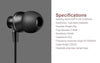 M3 Metal Earbuds with Microphone - Zodeys