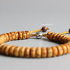 Wild Yak Bone Hand-carved Sun & Moon Totem Bracelet - Zodeys