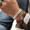 Twisted Yungin Silver Wire Cuff Bangle - Zodeys