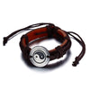 Yin & Yang Adjustable Multi-layer Leather Bracelet - Zodeys
