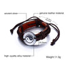 Yin & Yang Adjustable Multi-layer Leather Bracelet - Zodeys