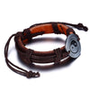 Yin & Yang Adjustable Multi-layer Leather Bracelet - Zodeys