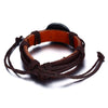Yin & Yang Adjustable Multi-layer Leather Bracelet - Zodeys