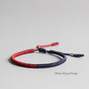 Tibetan Lucky Rope Lama Braided Knot Bracelet - Zodeys