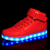 Golden / Silver LED Sneakers - Shoes - Zodeys