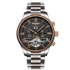 Rose Gold Mechanical Tourbillon Watch