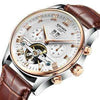 Rose Gold Mechanical Tourbillon Watch