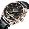 Rose Gold Mechanical Tourbillon Watch
