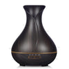 400ml Wood Grain Aroma Essential Oil Diffuser Ultrasonic Air Humidifier - Zodeys