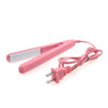 Mini Curls Hair Straightener Iron Pink Ceramic