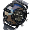 Military Chronograph Luxury Leather Watch