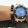American Lion Natural Stone Tiger Eye Bracelet - Zodeys
