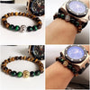 American Lion Natural Stone Tiger Eye Bracelet - Zodeys