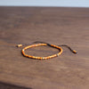 Hand-Carved Natural Olive Nut & 24K Gold Bracelet - Zodeys