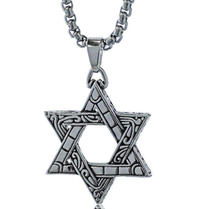 Star of David Vintage Pendant Necklace