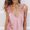 Slippy Solid Bohemia Camis Tank Top