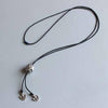 Tibetan White Copper Bat/Dragon Longevity Amulet Necklace - Zodeys
