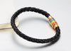 Fierté - Rainbow Pride Magnetic Buckle Leather Bracelet - Zodeys