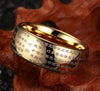 Lucky Buddhist Engraved Tungsten Ring - Zodeys