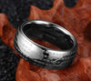 Lucky Buddhist Engraved Tungsten Ring - Zodeys