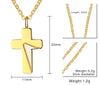 Astro Star 20" Cross Prayer Necklace - Zodeys