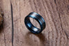 Ocean's Grey Carbon Fiber Tungsten Carbide Band