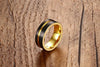 Gold River Black Tungsten Carbide Ring - Zodeys