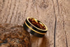 Gold River Black Tungsten Carbide Ring - Zodeys