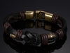 Vintage Genuine Leather Mid-Knot Bronze Bracelet - Zodeys