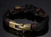 Vintage Genuine Leather Mid-Knot Bronze Bracelet - Zodeys