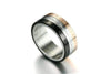 Roman Numerals Premium Steel Ring