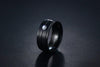 Midnight Dash Matte Black Ring