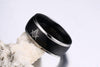 Matte Black Polished Titanium Carbide Masonic Ring - Zodeys