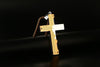 Jagged Edge Double Cross Bible Prayer Necklace - Zodeys