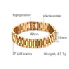 Men's Box Chain Gold Link Bracelet - Zodeys