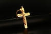 Men's Gold Jesus Cross Necklace - Zodeys