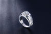Arctic Sunrise Classic Rhinestone Silver Ring - Zodeys