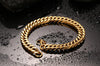 Men's Kingpin Cut Gold Chain Bracelet - Zodeys