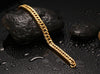 Men's Kingpin Cut Gold Chain Bracelet - Zodeys